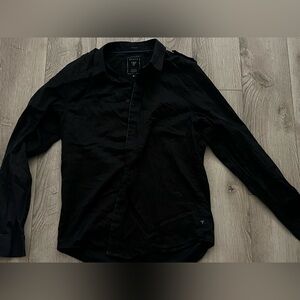 Guess women’s Sleek Black Button Down Shirt